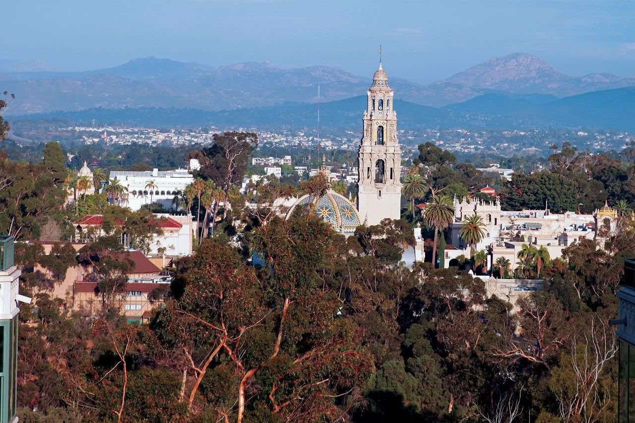 Balboa Park Birds Eye View