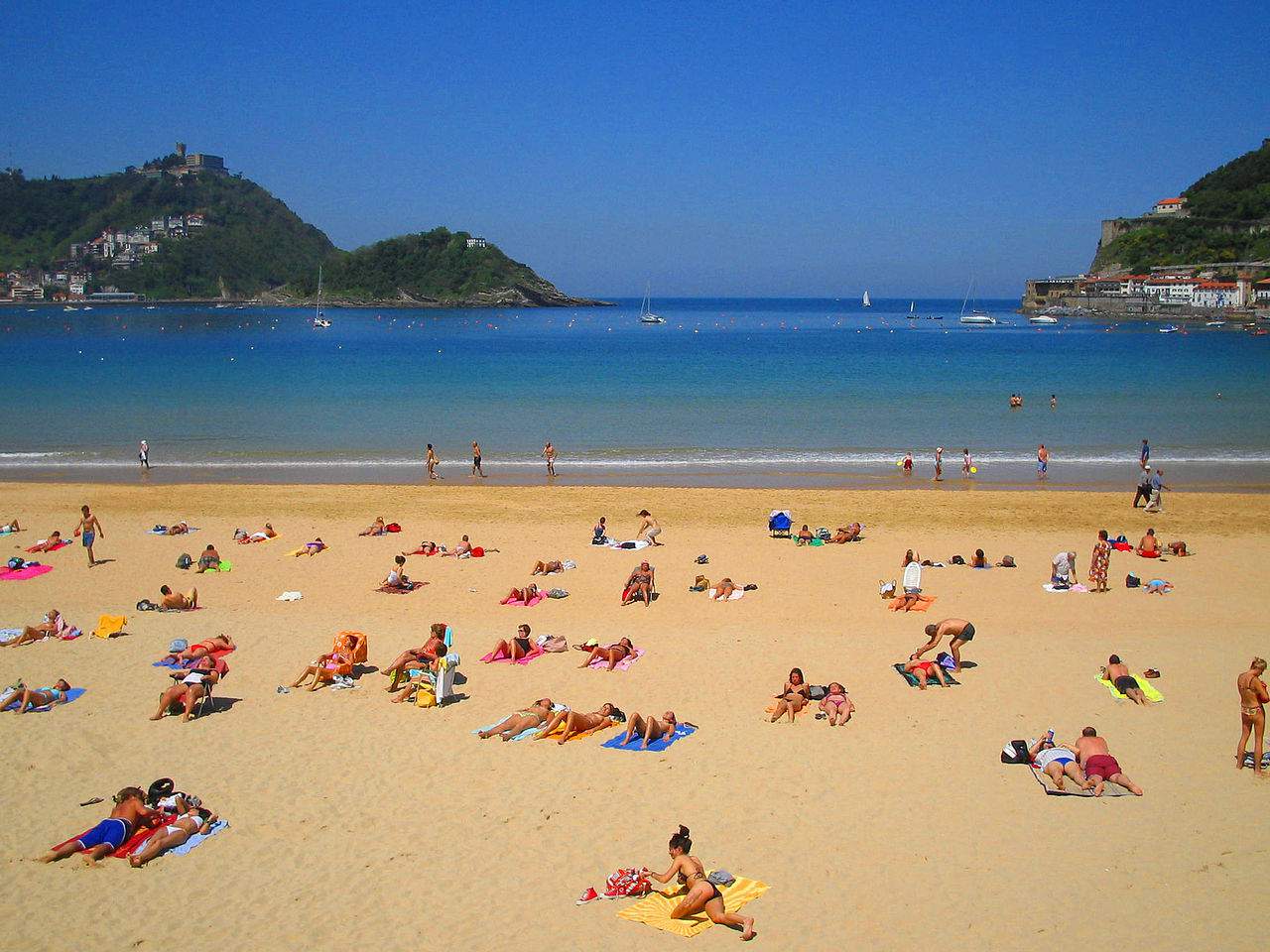 Playa de la Concha, San Sebastian