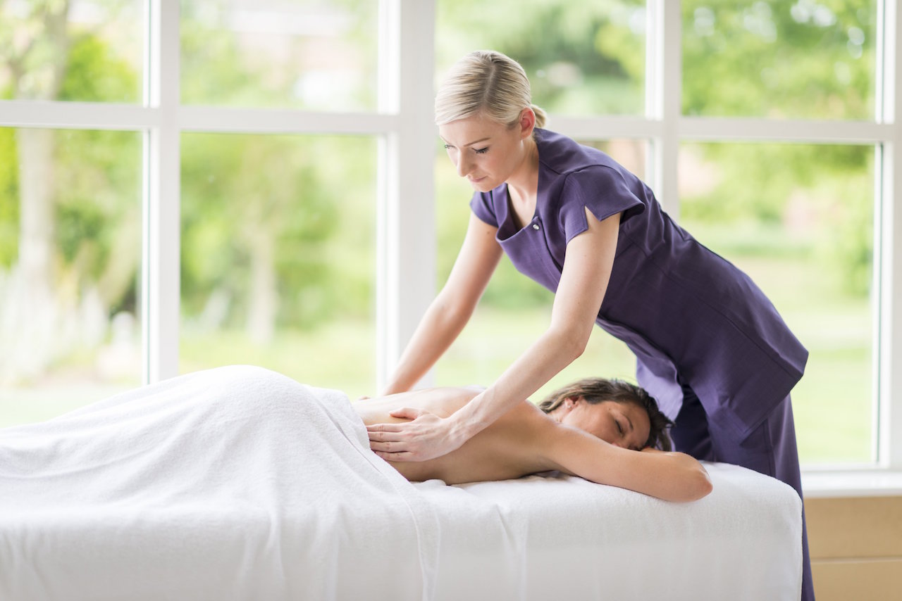 Ragdale Hall back massage