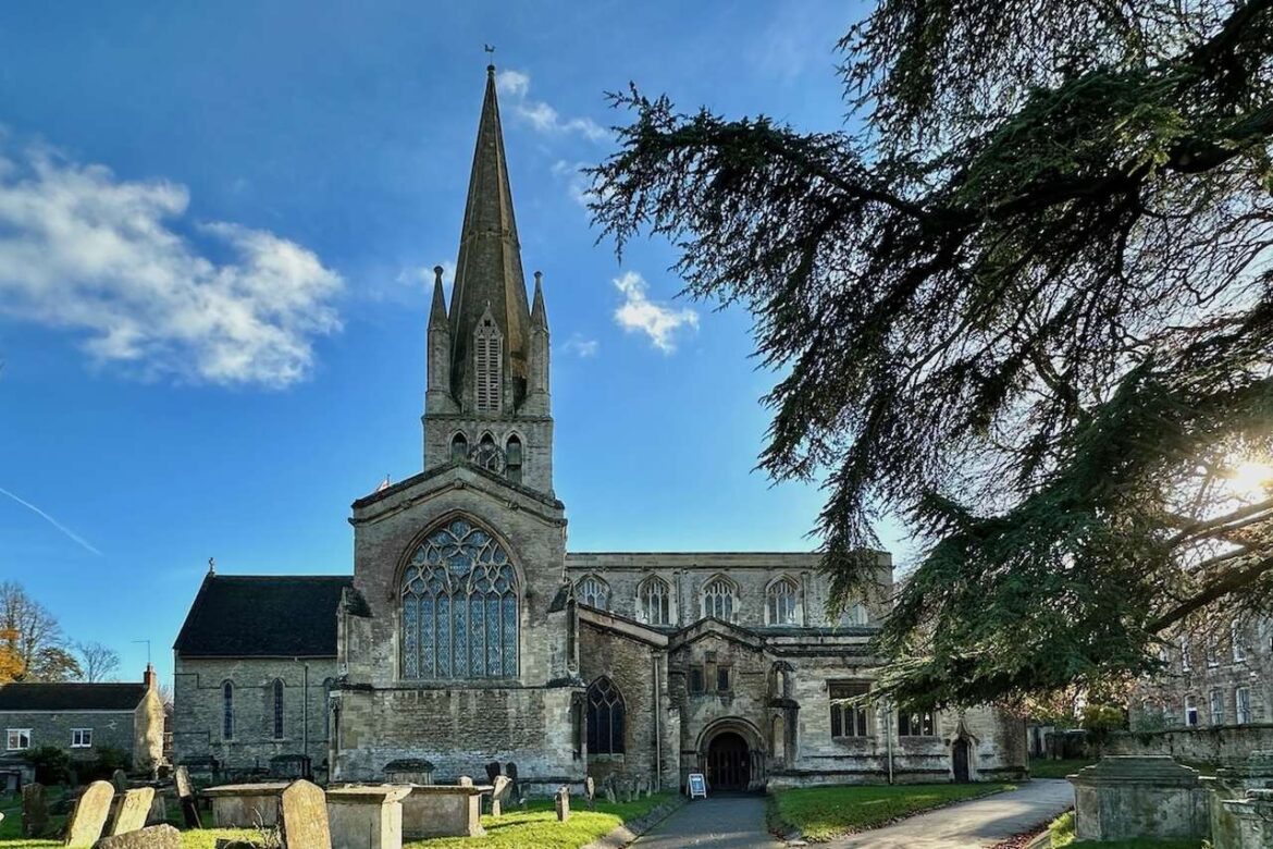 St Mary's Parish Church in Witney, Cotswolds