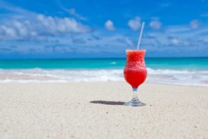 cocktail on the beach