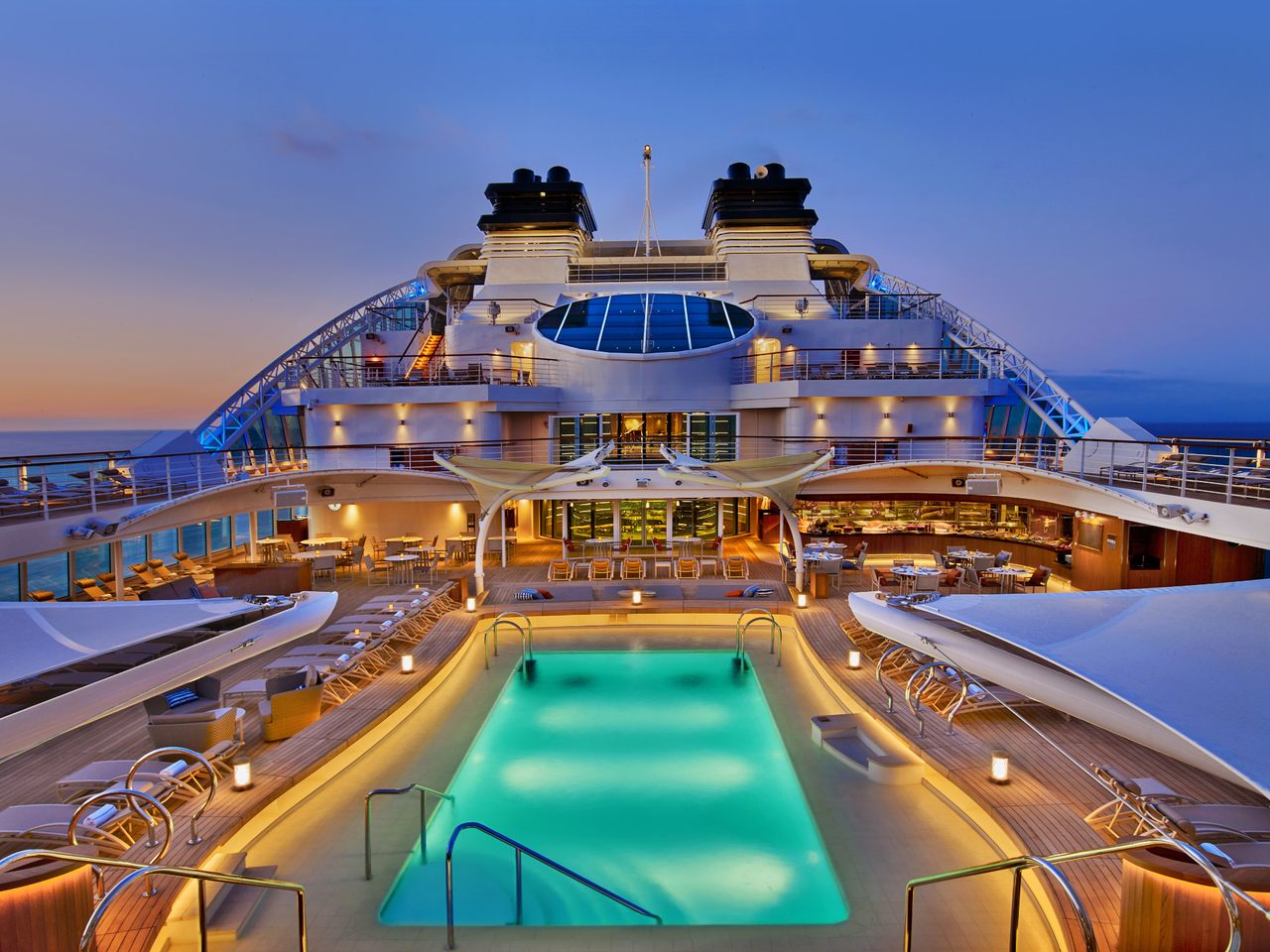 Seabourn pool deck