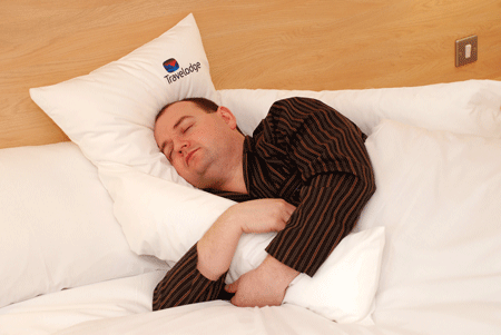 Travelodge Cuddillow cuddle pillow