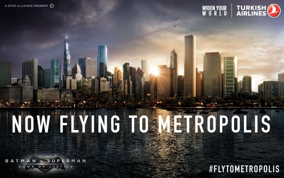 Turkish Airlines: now flying to Metropolis