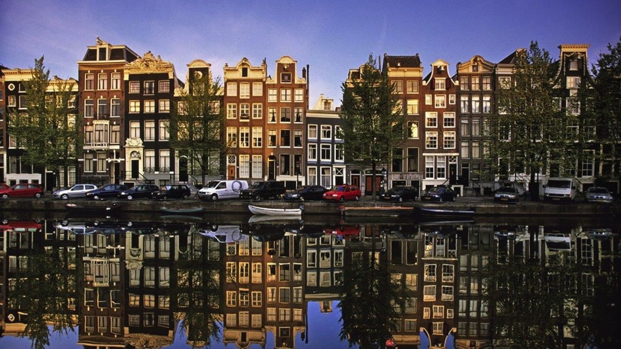 Amsterdam gabled houses